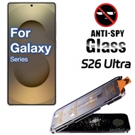 Privacy Tempered Glass Screen Protector for Samsung Galaxy S26 Ultra S26 S25 Ultra S25 S24 Ultra S23