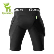 Qunature Ski Hip Protector High Elasticity Shock Absorption Adult Gear Shorts Snowboard Protection
