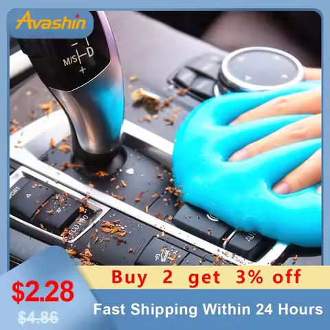 Car Cleaning Soft Glue Powder Cleaner Magic Cleaner Dust Remover Gel Home Computer Keyboard Clean To