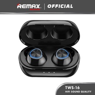 Remax TWS-16 True Wireless Music Call Headset Bluetooth 5.0 Automatic Sound Quality to HiFi