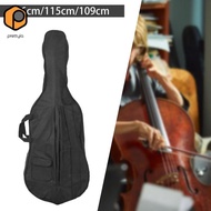 [prettyia] Oxford Cloth Cello Bag, Cello Cover with Back Straps, Cello Protector, Cello Carrying Cas