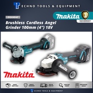 MAKITA DGA404Z Brushless Cordless Angel Grinder 100mm (4") 18V - 1 Year Warranty