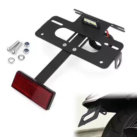 Tail Tidy Fender Eliminator Kit License Plate Holder Bracket Fit For Suzuki Boulevard M90 M109R M109