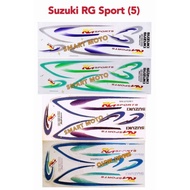 Suzuki RG RU Sport (5) Body Stripe Body Sticker Blue/Pearl/Silver/Green