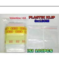 8x12 plastic clips 8x12 PE plastic clips, contents 100