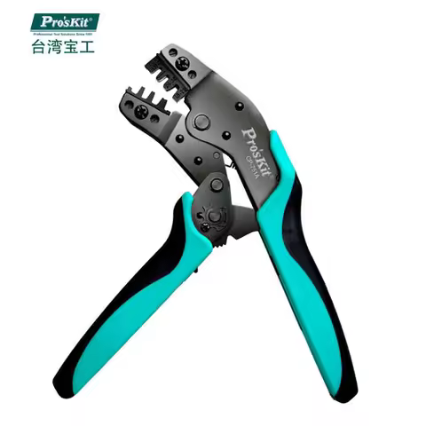 Pro'sKit Crimping Pliers CP-751A/B/C/E/H/N/PA 7.5 Inch Morse Terminals Electrician Ratchet Clamp Ope