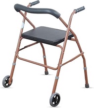 Walkers for seniors Walker For Seniors Rollator Foldable Rollator Walker Aid With Padded Seat And 2 Wheel For Elderly Adult Seniors Disabled Handrails Crutches rollator walker, DurableAi Anniversary