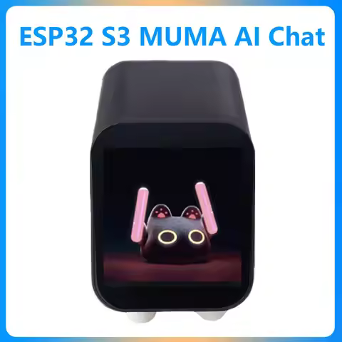 ESP32 S3 MUMA AI Chat Robot Development Board with 1.54 inch LCD Display Screen WIFI&BT5 Type-c Port