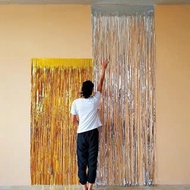 Decorative glitter curtain 1x3m