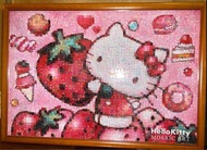Hello Kitty 1000塊拼圖Puzzle連木框