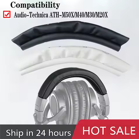 Replacement Headband for Audio-Technica ATH-M50X M40 M30 M20X Headphone Headband Pad Cushion Replace