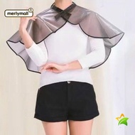 MERLYMALL Hair Dying Apron, Professional Waterproof Shampoo Capes, PVC Unisex Hair Color Capes