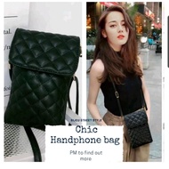 ♡Local Seller♡ Ladies Chic Classic Handphone sling bag New