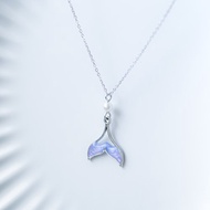 美人魚系列 | 魚尾項鍊 925銀鍊