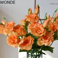 WONDE Artificial Lisianthus Flowers, Real Touch Lifelike Fake Eustoma Flower, Photography Props DIY 