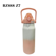 🔥พร้อมส่ง🔥แก้วเก็บความเย็น กระบอกน้ำเก็บความเย็น 1200ML สเตนเลส316 สีไล่ระดับ เก็บความร้อนเย็น BZ888