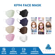 RESPACK KF94 3D Fold Mask Medical-Grade Ear Loop Adult Face Mask Stylish Comfortable Safe Kids 4 Layers
