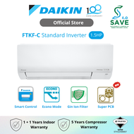 DAIKIN Standard Inverter Air Conditioner FTKF R32 (1.5HP) FTKF35C / RKF35C-3WMY-LF