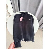 Double zipper alo waffle knit C200 fx