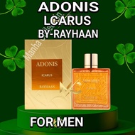 Ready stock~Adonis Icarus By Rayhaan Edp Perfume 100ml for men Long Lasting..