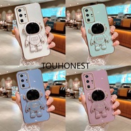 Casing Huawei P20 Pro Case Huawei P30 Pro Case Huawei P40 Pro Case Huawei P50 Pro Case Huawei P20 Lite Case Huawei P30 Lite Luxury Cute Silicone 3D Astronaut Stand Phone Cover Case