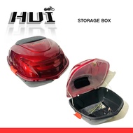 HUI SHARK KING- Large capacity Trunk box 38L Helmets Storage Box