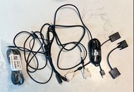 Electronic device wires, adaptors, sockets: USB, HDMI, Display port cables, VGA