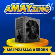 MSI PSU MAG A550BN 550W 80 plus Bronze 5yrs waranty [MAG A550BN]