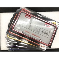 Super Discount DDX New Small Seven-Size License Plate Frame Jelly 7-Size Modeling 7-Size Locomotive 