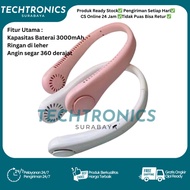 Mini Portable Hanging Neck Fan Without Blades USB 8000mAh Neck Fan