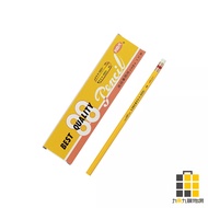 LIBERTY-88 Leather Pencils (12 Pcs) [Nine By Nine Stationery] HB Pencil Wooden Writing Practice Call