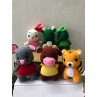 **手工** 十二生肖 **Handmade crochet 12 Zodiac