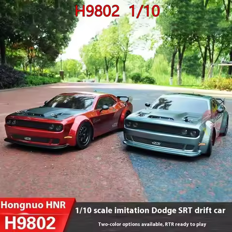 Dodge Hellcat RC remote control car H9802 1/10 Remote Control Electric RV Flat Sports Car Four-Wheel