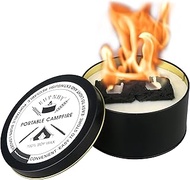 Portable Campfire | Portable Fire Pit | Smores Maker | Lightweight and Portable | 3-5 Hours of Burn 