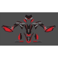 Crf Decal Sticker Crf 150 Decal Striping/ Crf 150 Decal/ Crf 150 Decal Printing Sticker/