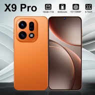 Support Multiple Games NEW X9Pro 4G/5G Smartphone GPS 6.7-inch Memory 16GB+1TB Battery 8000mAh