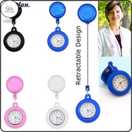 OGO Pocket Watch Doctor/Nurse Quartz Clock Clip-on Fob Watch