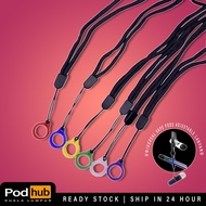 Universal Vape Pod Lanyard Adjustable Lanyard With Silicon Ring For Aladdin Pro/Nevoks Feelin/Uwell 
