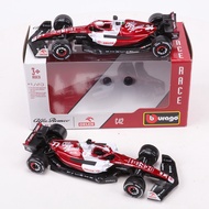 Urago 1:43 Alfa Romeo F1 đua 2022 bahrain GP valtteri bottas Số 77 Xe Mô Hình HợP Kim