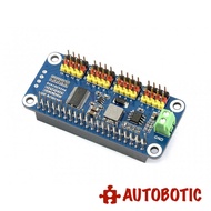 Servo Driver HAT for Raspberry Pi, 16-Channel, 12-bit, I2C