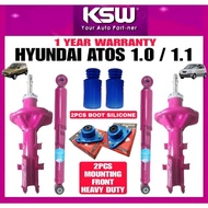 HYUNDAI ATOS 1.0 / 1.1 / INOKOM ATOS 1.0 / 1.1 FRONT / REAR GAS ABSORBER KIRI KANAN BRAND KSW SUSPENSION