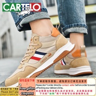 KY/🏅Cartelo Crocodile（CARTELO）Sports Running Shoes Men's Trendy All-Match Casual Men's Shoes Breatha