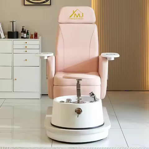 Nail salon Manicure foot spa chair electric reclining throne Pedicure Chair