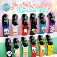 Children's Watch Led Digital display Electronic Cute Cartoon Character Motif Led Children's Watch/Ch