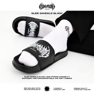 LOOKER- รองเท้าแตะ LOOKER GANG สีดำ V.1 แท้ 100%  ใส่สบาย ใส่ได้ทั้งผู้ชายและผู้หญิง/LOOKER“Shoulder