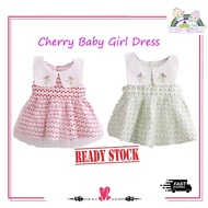 Baby Girls Dress Cherry baju kanak Perempuan FG-001