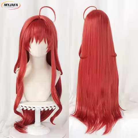 Anime Nakano Itsuki Cosplay Wig Red 80cm Long Wigs For Women Costumes Anime Cosplay Wigs Heat Resist