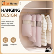 【QS Home】✨ Hanging Garment Dustproof Bag Beg Simpanan Baju Gantung Anti Habuk Almari Organizer