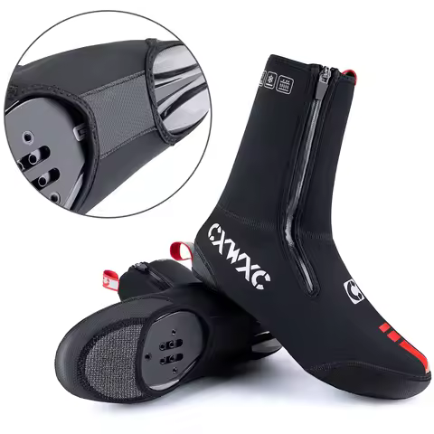 CXWXC Mountain Bike Shoe Cover EIEIO Road Bicycle Windproof Waterproof Thickened Shoe-cover For SPD 