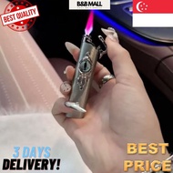Premium Windproof Jet Flame Lighter | Refillable Metal Torch Lighter | Stylish Decorative Design